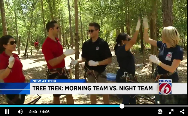News 6 Anchors Battle it out on Ropes
